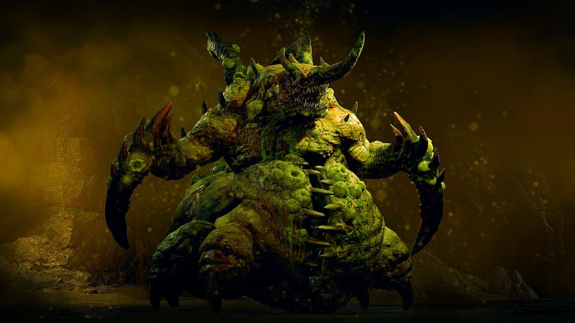 Duriel is summoned in Kehjistan at the Gaping Crevasse Dungeon (Image via Blizzard Entertainment)